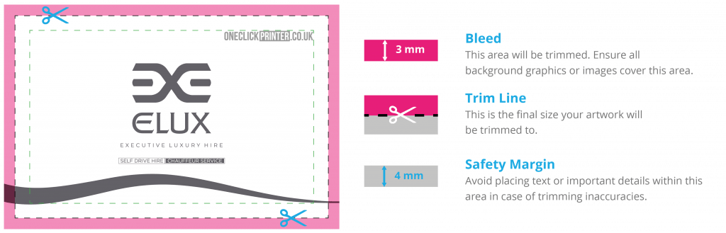 Business Card Size & Dimension Guide UK