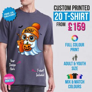 20x T-Shirt Printing - Bulk Printing with Free UK Delivery